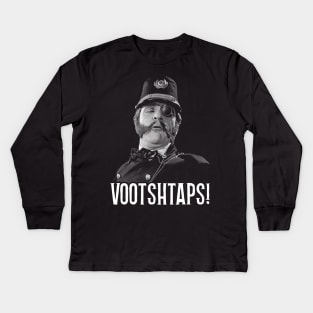 VALLOWING EEN EES GANDFADDA'S VOOTSHTAPS Kids Long Sleeve T-Shirt